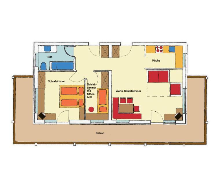 Apart Ideal Lermoos Room photo