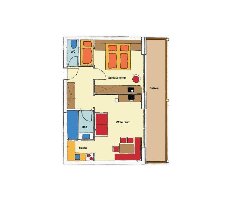 Apart Ideal Lermoos Room photo